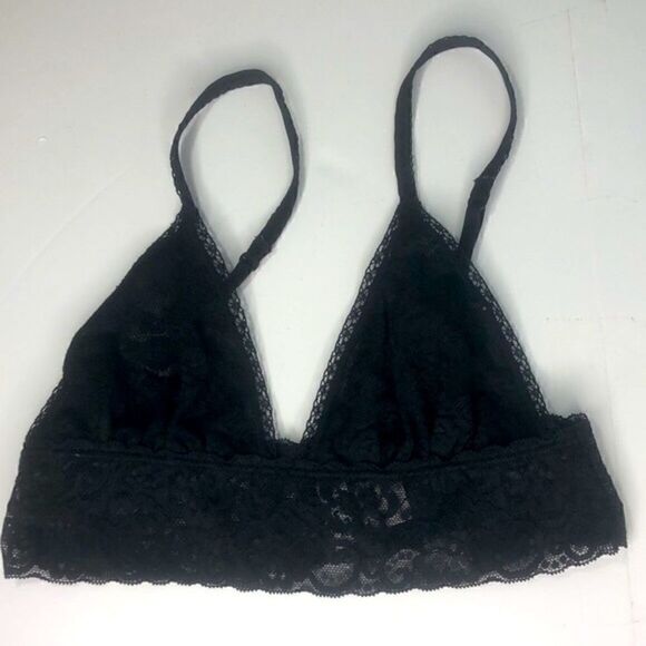 DIVIDED H&M Basic Black Lace Bra, Size (6) - Picture 1 of 5